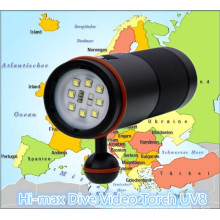 Fabrik Preis ip68 Unterwasser Video Licht 5000 Lumen LED Tauchen